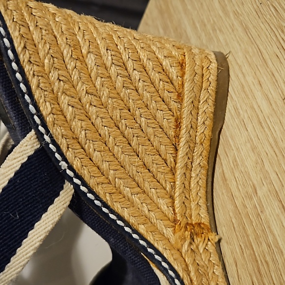 TORY BURCH FRIEDA Espadrille Wedges item #40425 - Picture 6 of 10